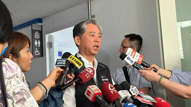    ▲台中市警局長吳敬田透露，周俊銘認為噴辣椒水者另有他人，因此第一時間未承認所行。（圖／記者顏幸如攝，2026.04.21）  