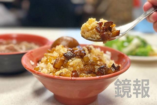 滷肉飯雖然美味，但也是出了名的高脂肪美食。圖／梁孝傑攝影