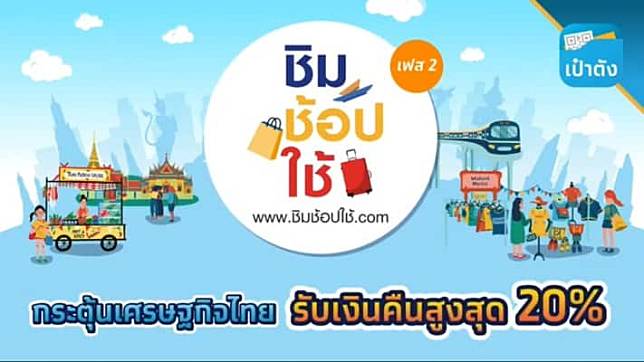 วิธีลงทะเบียน ชิมช้อปใช้ เฟส 2 รับเงิน 1000 บาท และเงินคืน 20%