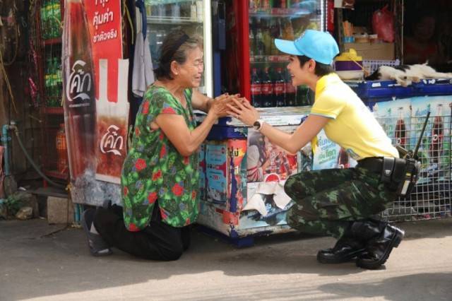 เจ้าคุณพระสินีนาฏฯ ตรวจเยี่ยมกิจกรรมจิตอาสา