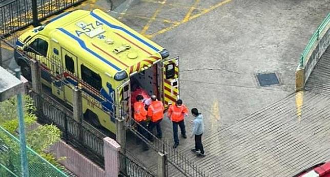 屯門怡樂花園傳出爆炸聲　一名男子面部受傷送院