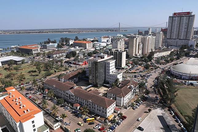 This photo taken on July 27, 2023 shows the cityscape in Maputo, Mozambique. (Xinhua/Dong Jianghui)