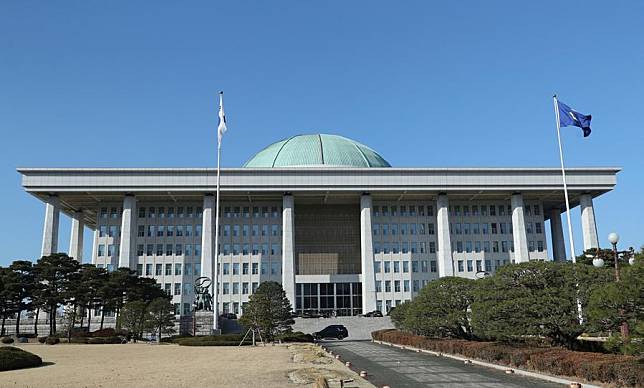 This photo taken on Dec. 14, 2024 shows the National Assembly in Seoul, South Korea. (Xinhua/Yao Qilin)