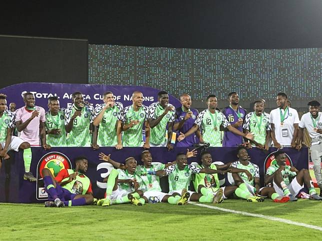 尼日利亞第八次贏得賽事季軍。（法新社）