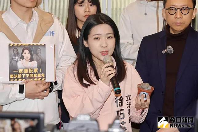 國民黨立委徐巧芯。（圖／記者李政龍攝）