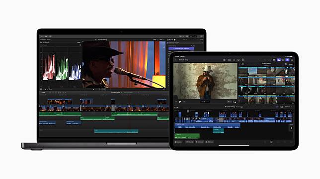 Apple推出iPad版Final Cut Pro 2及Mac版Final Cut Pro 10.8，帶來各項重大更新。