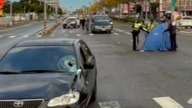 台中市梧棲區今（4）日發生一起死亡車禍，肇事駕駛為黎姓男子，死者為晨運女王林姓女子。讀者提供