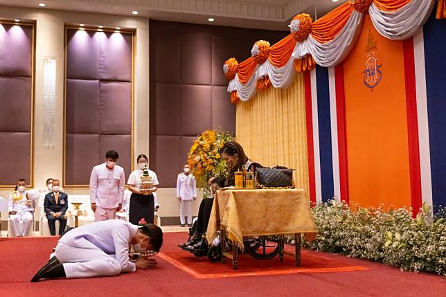 กรมพระศรีสวางควัฒน พระราชทานโอวาทนักศึกษาใหม่วิทยาลัยจุฬาภรณ์