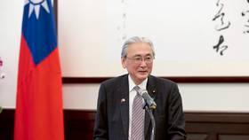 賴清德總統今（3/16）日上午接見日本「日華議員懇談會」會長古屋圭司眾議員乙行。總統府提供