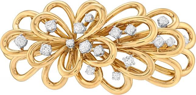 Clips became a huge trend in the late forties (Photo: courtesy of Van Cleef & Arpels)