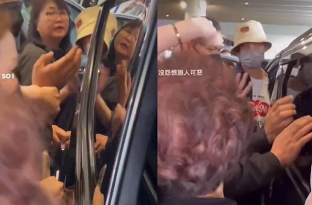 姜濤獲經理人告知80歲婆婆的情況，即時落車親自向對方打招呼。（IG圖片）