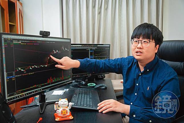 8年級生劉宇玹，從高中開始研究股票，透過苦學技術分析，抓到獲利模式，如今資產破千萬。