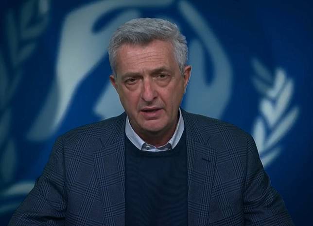 聯合國難民署高級專員葛蘭第(Filippo Grandi)。(圖：葛蘭第臉書)