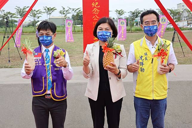 雲林縣長張麗善帶領團隊 逐步開發建設斗南小東重劃區成為雲林新興生活圈。（圖／雲林縣政府工務處提供）