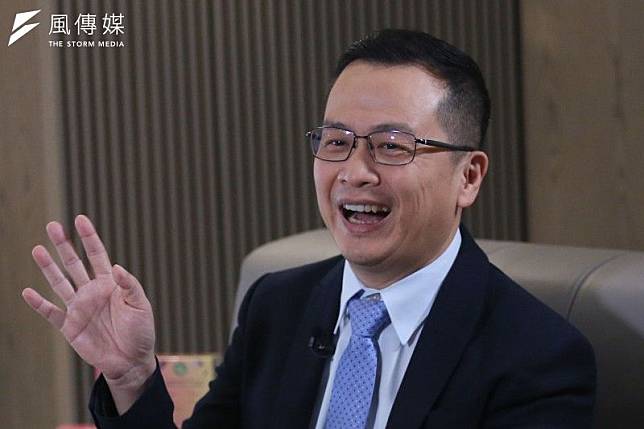 立委初選民調在即，前台北市議員羅智強（見圖）在臉書發文感謝前主席江啟臣的站台。（資料照，柯承惠攝）