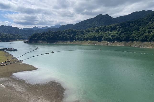 石門水庫蓄水率回到4成。（水利署北水分署提供）