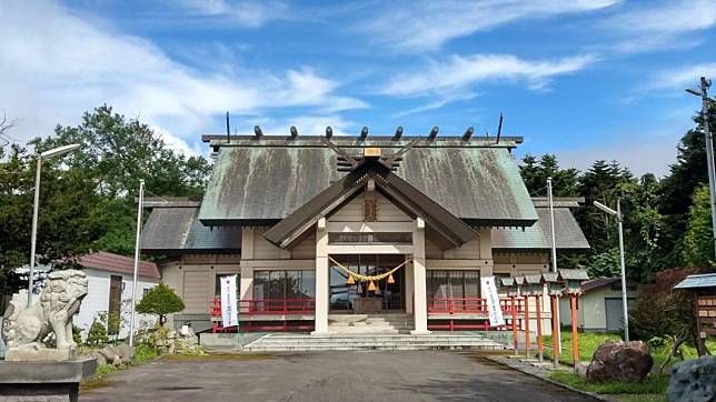 日本北海道南部的飯生神社。（圖/翻攝 飯生神社 官網）
