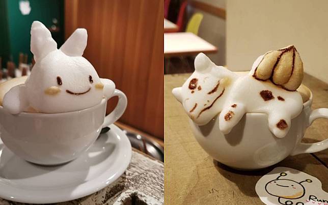 快溢出咖啡杯的「立體拉花」！日本拿鐵拉花作品登上超級盃轉播