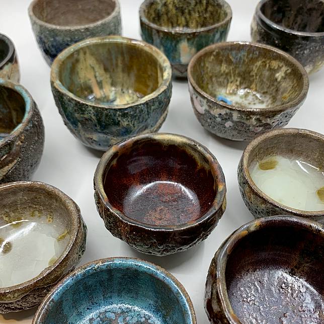 店內陳列出自台灣創作家的茶道器具(圖/御尚璽)