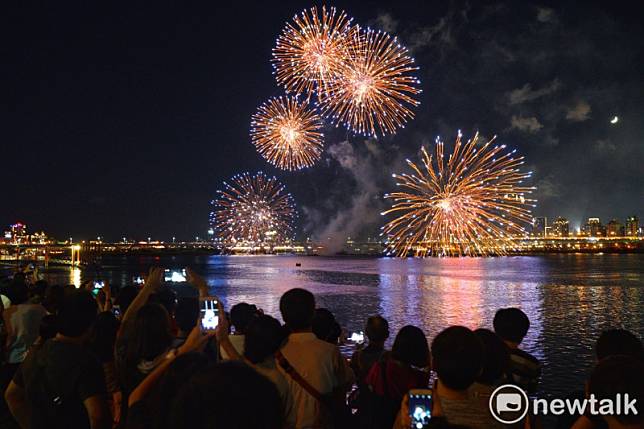 「大稻埕夏日節」今年將在7月1日登場（圖為2017大稻埕煙火）。 圖：張良一／攝（資料照）