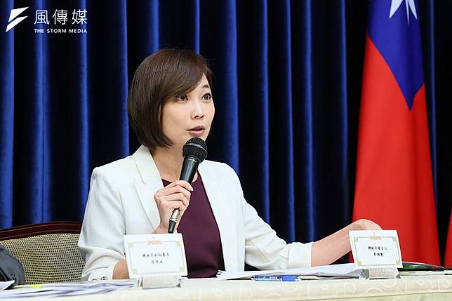 總統府發言人郭雅慧今（17）日還原國安簡報溝通過程。（資料照，顏麟宇攝）