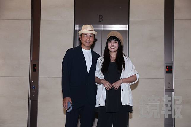 孫協志、夏宇童出席田舞陽婚宴。林煒凱攝