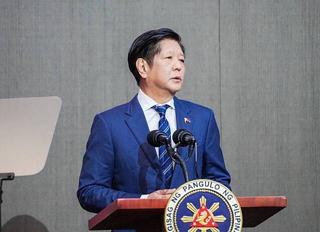 菲律賓總統小馬可仕（Ferdinand Marcos Jr.）。 (圖:菲總統府/檔案照)