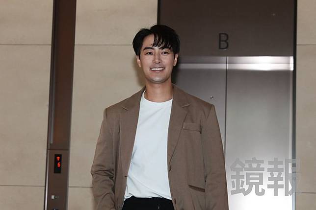 朱宇謀參加好友田舞陽婚宴。林煒凱攝