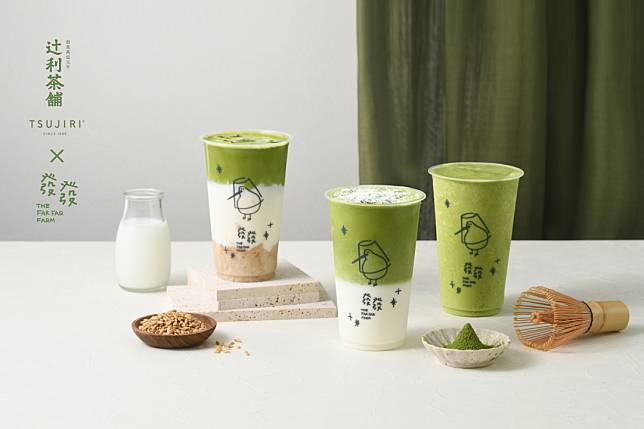 發發 x 辻利茶舗聯名推「丸香抹茶」限定特調