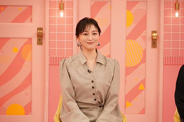 廣末涼子隔了將近2年再度登上全國頻道。翻攝富士電視台
