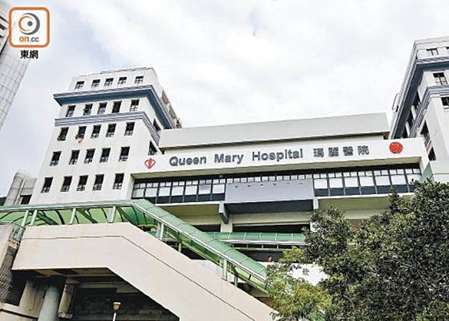 瑪麗醫院1名末期肺癌女病人，用圍巾綑縛頸部及病床手拉架後不治。