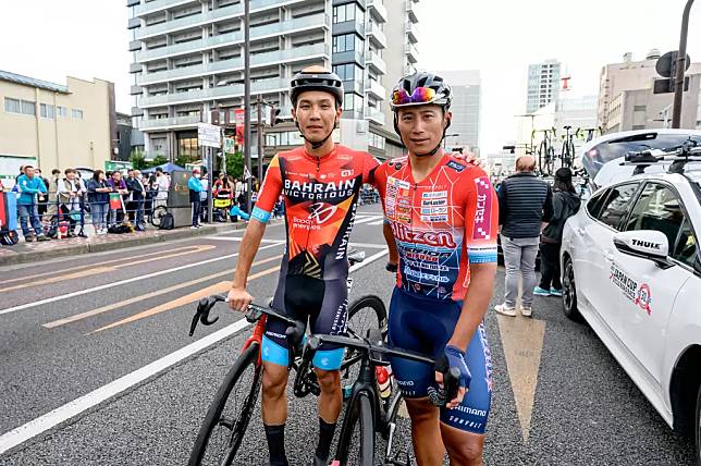 馮俊凱和杜志濠期許未來能有更多台灣好手能登上國際賽舞台。美利達自行車提供