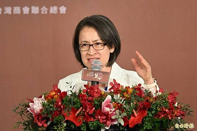 副總統蕭美琴今日接見「113年中華民國優良商人、優良外國駐台商務單位、優良外商、優良老店暨菁英老店得獎單位代表」。圖為蕭美琴日前出席台灣雲協會員大會。(資料照)