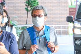 柯文哲親信李文宗出庭。廖瑞祥攝