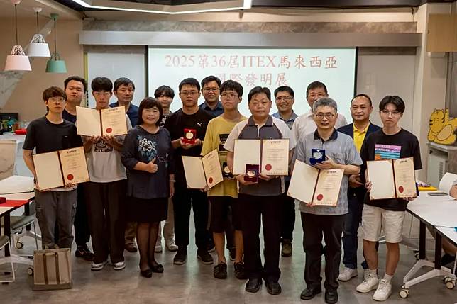 修平科大國際發明展大放異彩　今年三展囊括12獎項