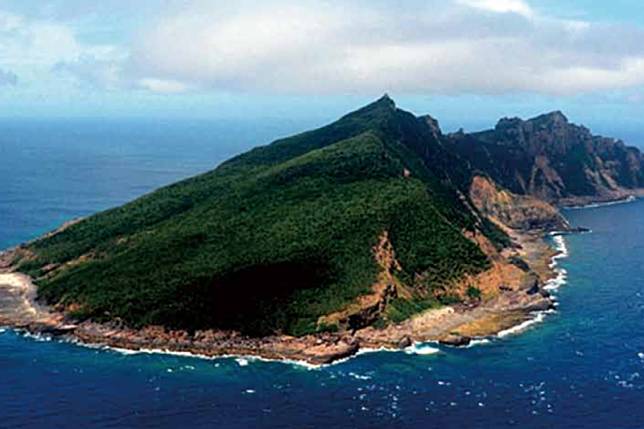 被日本稱為尖閣諸島的釣魚台列嶼。