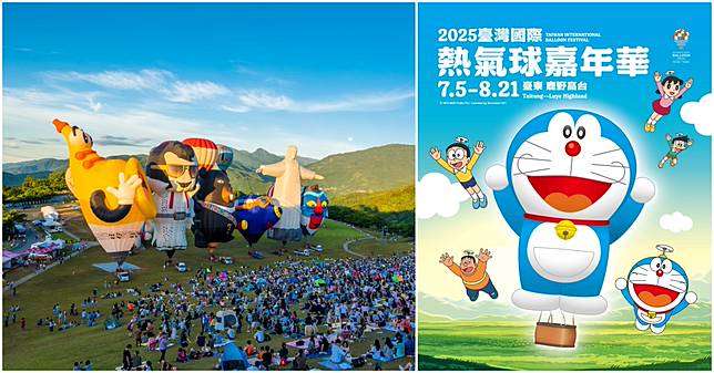全家出發台東！2025台灣國際熱氣球嘉年華，親子共遊的夏日夢幻之旅