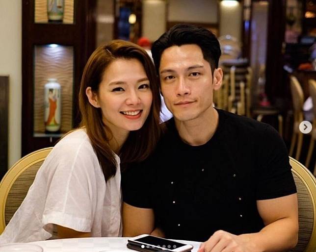 呂慧儀(左)宣布和老公黃文迪(右)離婚。(翻攝自Instagram)