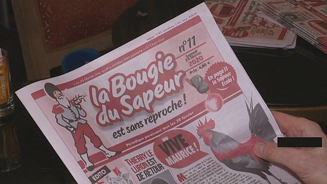 法國有一份報紙專門針對2月29日出刊，因此每四年才出刊一次。（AFP）