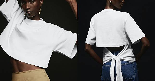 一件牛仔褲就能穿出時髦感？COS推出白T-Shirt系列企劃！讓女孩靠一件素T就能時髦整個夏天！