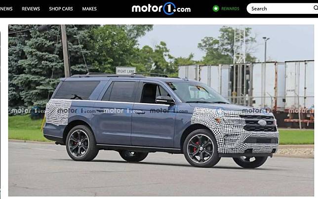 Ford Expedition ST 測試車現身，將帶來更好的性能輸出。〈擷取自外媒《Motor 1》。〉
