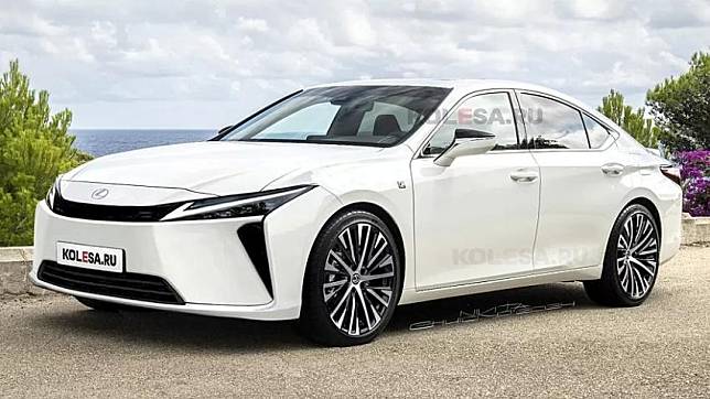 外媒繪製新一代 Lexus ES 預想圖，換上全新車頭樣式。