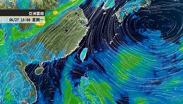 天氣分析師吳聖宇表示，本週天氣依舊持續高溫悶熱，但要留意午後雷雨。    圖：翻攝自天氣風險 WeatherRisk臉書