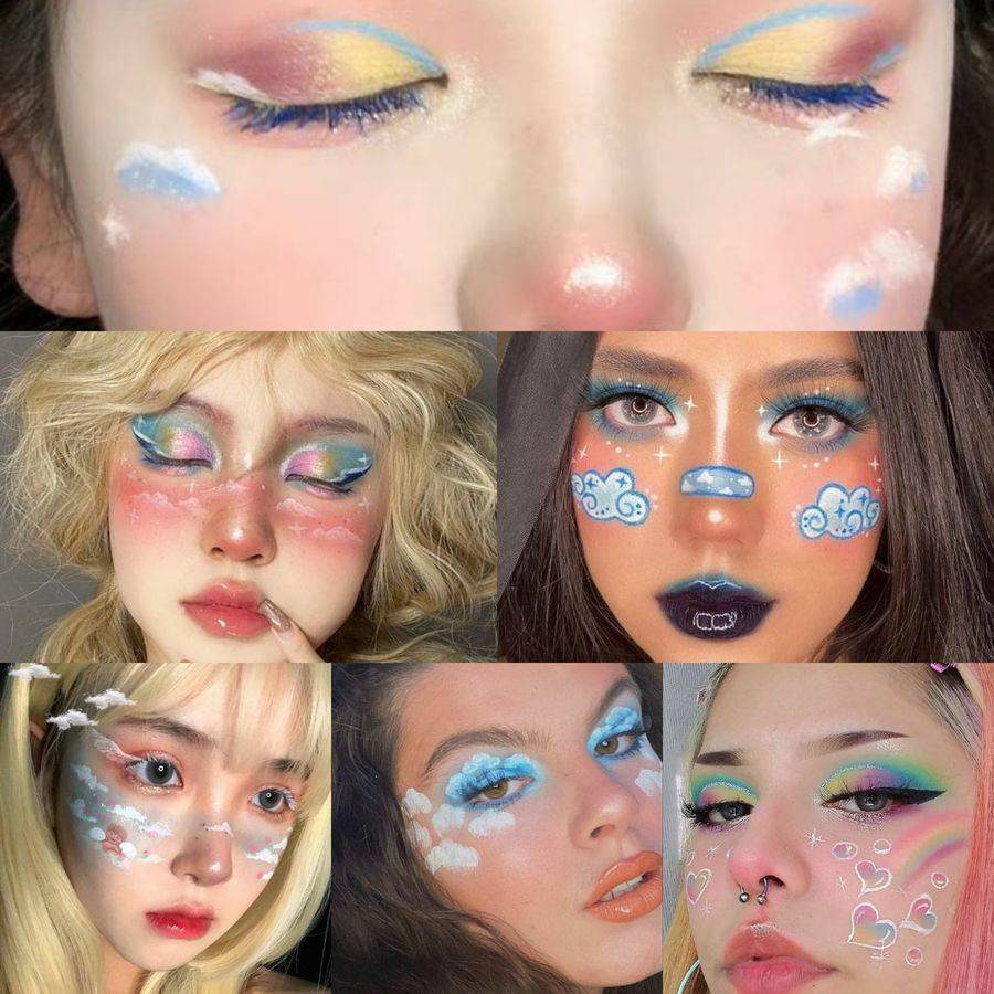 แต่งหน้าแฟนซี รวม 25 ไอเดีย Harajuku Makeup เพิ่มความสดใส ในหน้าฝน |  SistaCafe | LINE TODAY, image size:900x900