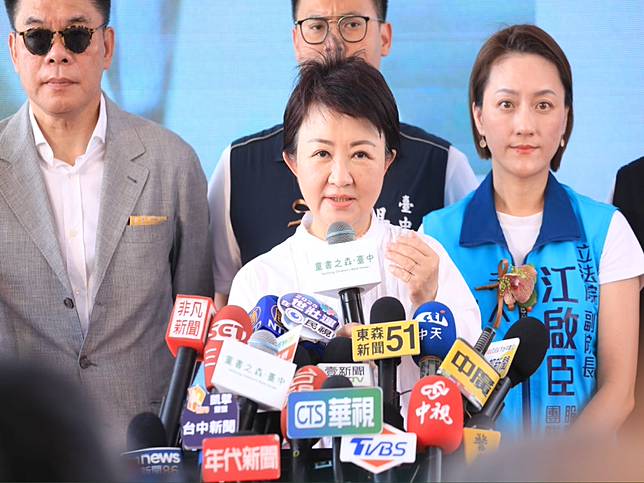 中央統刪一般補助款25%台中市長盧秀燕批，立委在這科目預算一毛沒刪，中央卻苛扣地方補助，盼收回成命。（圖：中市府提供）