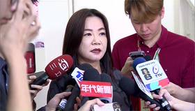 馬文君澄清T-34相關保修預算「一毛未刪」。圖／台視新聞