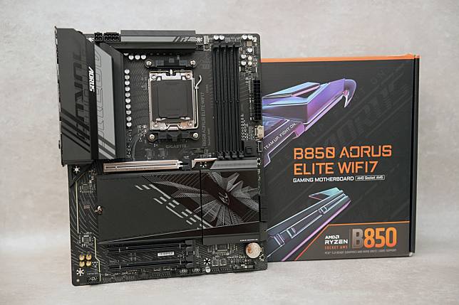 吃雞平台新選擇！技嘉B850 AORUS ELITE WIFI7主機板開箱評測分享