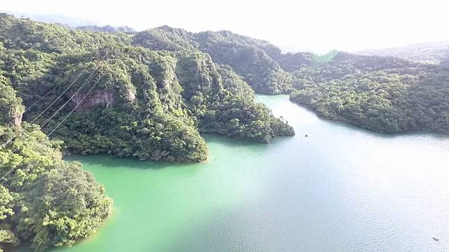 基隆新山水庫。   圖：取自水利署北區水資源局網站