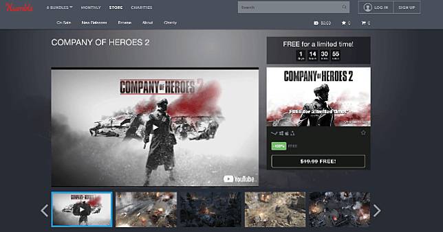 Humble Store《英雄連隊2》鎖區限時免費，想領得用VPN跨區