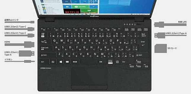 富士通LIFEBOOK UH-X / E3【有片睇】全球最輕13.3 吋筆電| Unwire.hk 